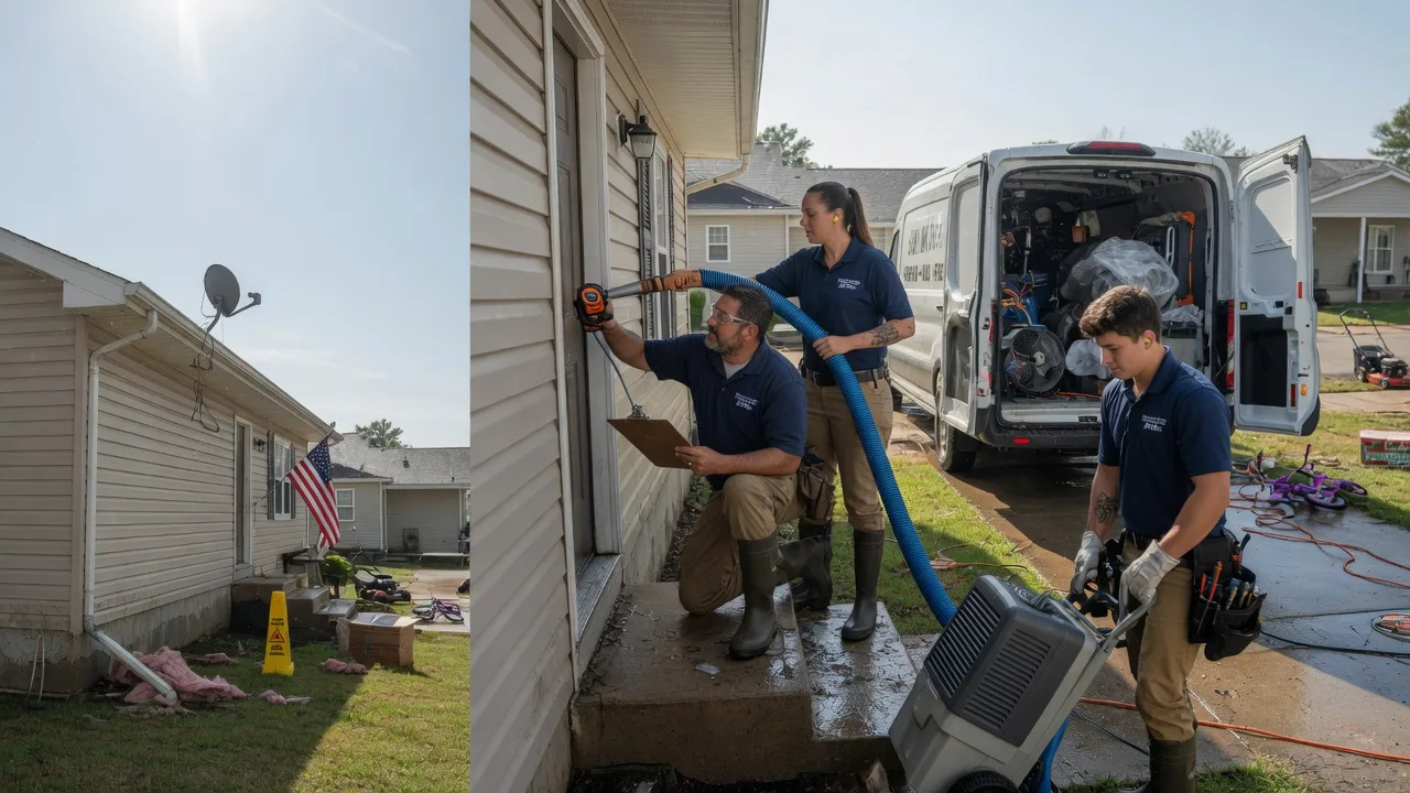 Ceiling Water Damage Restoration in Esmond, IL near me